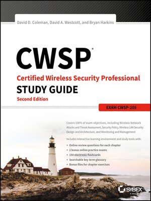 cover image of CWSP Certified Wireless Security Professional Study Guide